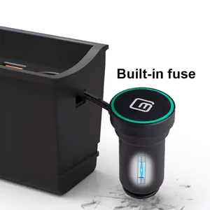 Estación de Carga para Auto Vtear, Divisor de Encendedor de Cigarrillos de 12V, Accesorios de Decoración Interior para VW Volkswagen C-TREK <span class=keywords><strong>2018</strong></span>-2024 - Product Image 6
