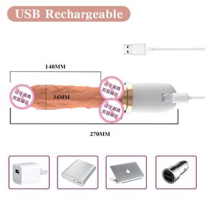 2024 automatisch stoßender Dildo Vibrator Sexspielzeug wasserdicht Silikon Dildos Vibrator Massagegerät Sexspielzeug für Damen - Product Image 5