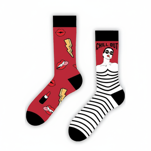 Calcetines de Seda Coloridos con Diseño Transpirable, Logotipo Personalizado, Tejidos para Uso Diario, Ligeros para Todas las Estaciones - Product Image 2