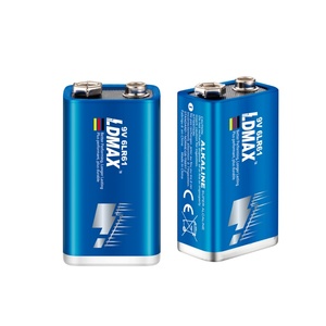 Excelente suministro de fábrica 6LR61Baterías primarias Batería alcalina de 9V, 580 MAh 9Volt 6LR6 Batería | 2 décadas de producción experta - Product Image 5
