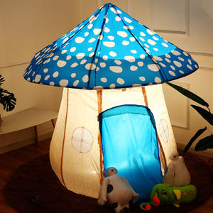 Maison de jeu intérieure pour enfants château Villa <span class=keywords><strong>tente</strong></span> pour garçons filles bébé princesse <span class=keywords><strong>petite</strong></span> maison champignon conception faite en Polyester Durable - Product Image 4