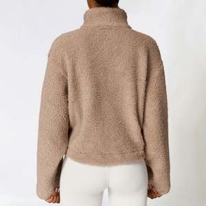 Veste d'hiver oversize pour femme, taille plus, streetwear, solide, chaude, longueur régulière, sweats à capuche personnalisés, haute qualité - Product Image 6