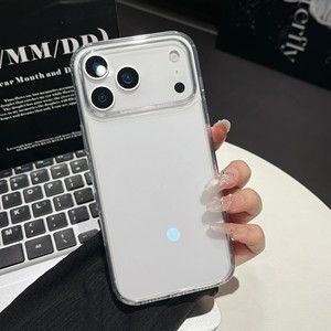 Vente en gros de coques de téléphone portable transparentes de haute qualité en TPU + acrylique de 2,5 mm, antichoc, avec coussin d'air, protection 360° pour 17 Pro - Product Image 3