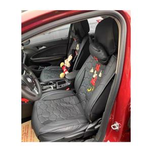 Fundas de Asiento de Coche de Cuero Lulu AnK1 Blancas con Diseño de Mickey Mouse, Juego Completo de 5 Plazas, Fundas de Asiento de Coche Bonitas y Femeninas para Tucson <span class=keywords><strong>Santa</strong></span> <span class=keywords><strong>Fe</strong></span> - Product Image 6