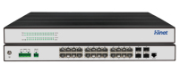 Switch de Red Industrial con 24 Puertos RJ45 1000/100/10M + 4 Puertos SFP 1G