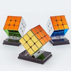 Cyclone Boy <span class=keywords><strong>Mirror</strong></span> Reflective 3x3x3 Chapado <span class=keywords><strong>Cubo</strong></span> magnético mágico <span class=keywords><strong>3x3</strong></span> <span class=keywords><strong>Cubo</strong></span> Juguetes para adultos Rompecabezas Niños Juguete educativo - Product Image 3