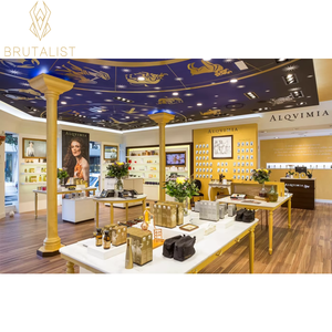 Trang điểm ban đầu cửa hàng thiết kế nội thất tùy chỉnh kính hiển thị tủ sang trọng Nước hoa Showcase ý tưởng - Product Image 1