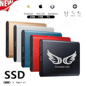 Unidad de Estado Sólido Portátil T5 Wings de 1 TB y 2 TB, Tipo C 3.1, para Android, Mac y Windows - Product Image 1