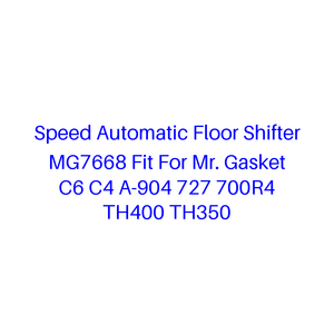 Palanca de cambios automática Speed MG7668 compatible con Mr. Gasket C6 <span class=keywords><strong>C4</strong></span> A-904 727 700R4 TH400 TH350 - Product Image 1