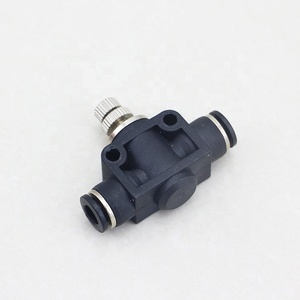 PA Series Khí Nén One Touch Union Van Điều Khiển Tốc Độ Không Khí Thẳng - Product Image 1