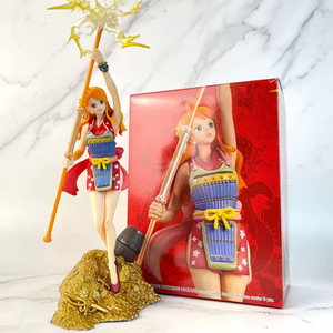 Un pezzo Anime Nami figura con bacchetta magica WT100 edizione commemorativa grandi pirati 100 scene modello di Eiichiro Oda - Product Image 1