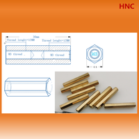 Arduino Acrylic Enclosure Brass Spacer Installation M3X30MM Brass Hex Standoff Female to Female for PCB Spacer