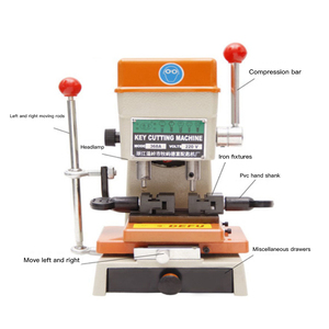 Duplication de <span class=keywords><strong>clé</strong></span> de voiture (220V,110V, version enfichable), outils de serrurier, réplicateur de <span class=keywords><strong>clé</strong></span> verticale DeFu 368A d'origine, machine à découper - Product Image 3