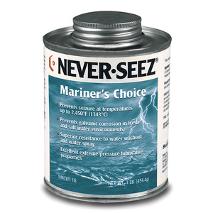 Grasa Marina de Grado Marino Never-Seez Mariner's Choice NMCBT-16 1 Lb para Aplicaciones en Tuberías y Tanques de Barcos - Product Image 1