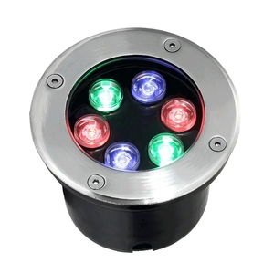 Luces LED Subterráneas Empotradas en el Suelo, Iluminación Exterior para Jardín, Paisaje, Estacionamiento, de Aluminio, con 2 Años de Garantía, para Hoteles - Product Image 1