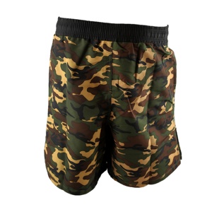Short de sport à Logo personnalisé pour hommes, pantalon de survêtement en éponge française, short de motard, short en maille de couleur unie, logo personnalisé décontracté - Product Image 4
