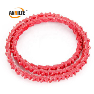 Cinghia a <span class=keywords><strong>V</strong></span> regolabile di alta qualità Annilte Power Twist Plus Drive Link <span class=keywords><strong>V</strong></span> Belt Rossa Tipo M per trasmissione - Product Image 3