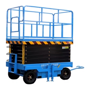 <span class=keywords><strong>Plataforma</strong></span> elevadora de tijera de servicio pesado 6/7/8/9/10/16/18m Elevador de tijera móvil hidráulico con cubierta de estabilizadores - Product Image 4