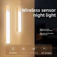 Veilleuse intelligente à détection sonore et de présence humaine en PC – Design moderne et minimaliste pour éclairage de couloir et de cage d'escalier, bande longue