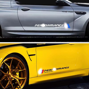 2 pegatinas personalizables para coche con diseño de letras, autoadhesivas, impermeables, resistentes a los arañazos, cualquier diseño disponible - Product Image 5
