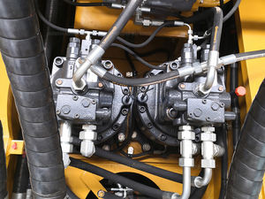 Machine d'excavatrice sur chenilles de 50 tonnes grand équipement de construction robuste garantie d'un an noyau de pompe pour seau à usage domestique - Product Image 5