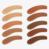 Logo personnalisable Fond de teint hydratant longue durée Crème liquide Poudre pressée Correcteur pour peaux foncées Contrôle de l'huile Mat