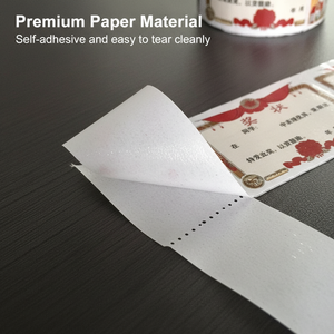 ม้วนสติกเกอร์ใบรับรองขนาดเล็ก – ฉลากรางวัลแบบเติมข้อความได้และมีกาวในตัวสำหรับครูและผู้ปกครองเพื่อเพิ่มความมีส่วนร่วมในห้องเรียน - Product Image 3