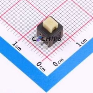 XKB5858-Z-TP-75 <b>Push</b> <b>Button</b> <b>Switch</b> SMD <b>Switch</b> Self-Locking Square <b>Button</b> Vertical Mount 100mA - Product Image 1