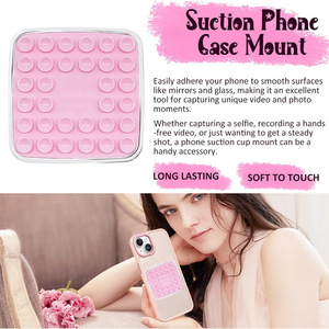 Supporto per <span class=keywords><strong>telefono</strong></span> a ventosa in silicone, doppio lato rimovibile, per iPhone, accessori per <span class=keywords><strong>telefono</strong></span> a mani libere - Product Image 3