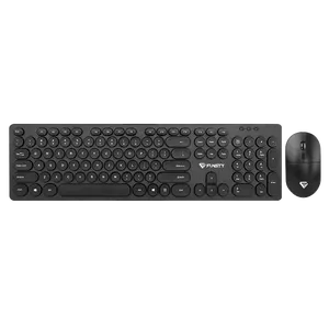 Ultra dünne Tastatur und Maus Office 2,4 GHz USB-Verbindung Mini Wireless Tastatur und Maus Combo Set