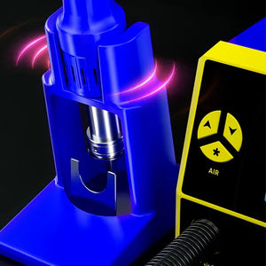 Fabrication professionnelle bon prix anti-dérapant 2-en-1 support de soudage haute puissance 1000W pistolet thermique pour la <span class=keywords><strong>réparation</strong></span> Mobile - Product Image 5