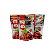 Digitaal bedrukte op maat gemaakte plastic composiet aluminiumfolie zak voor gedroogd fruit en snacks met ritssluiting