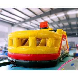 Tobogán Inflable de PVC de Grado Comercial, Castillo Hinchable con Tobogán de Carreras para Fiestas de 5 a 10 Niños, Capacidad para Más de 500 kg - Product Image 2