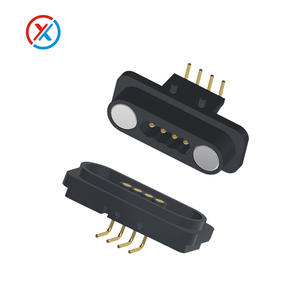 High Current <strong>USB</strong> Magnetic <strong>Connector</strong> Bend Pogo Pin <strong>Connector</strong> 2/3/4/5/6/7pin Pogo Magnetic Pogo Pin <strong>Connector</strong> - Product Image 2