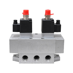 Válvula direccional tipo carrete serie K, tamaño de puerto de 1/2 pulgada, para medios gaseosos, normalmente abierta, válvula de control neumática para acerías - Product Image 1