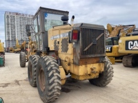 Niveleuse à moteur d'occasion Volvo G740VHP, peinture d'origine, engin de construction prêt à la vente