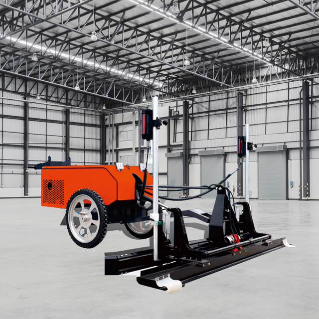 Laser Dual-System Automatic Screed Machine Ultra-Precise Floor Leveling Engine Powered 25.73KW/35HP Construction Site