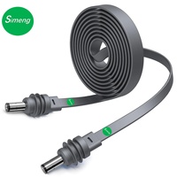 Starlink Mini Standard 4/4X/V5 Ethernet-Adapter Flachkabel Typ-C zu DC Flammhemmendes PVC-Kabel Verbindungsstück für Gen 3/V3/V4
