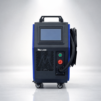 Machine de nettoyage au laser à fibre 200W 300W, élimination de la rouille, nettoyage au laser pulsé, portable