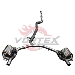 Vortex Dual Polished Tip Valved Muffler For Benz AMG GT50 GT53 3.0T 2019-2024 Stainless Full Catback Performance <b>Exhaust</b> - Product Image 5