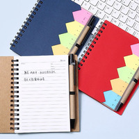 Libreta de Oficina Personalizable con Logotipo, con Notas Adhesivas, Libreta Planificadora Diaria al por Mayor para Regalo