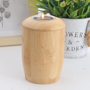 Бамбуковая индивидуальная пепельная урна для животных, кремация, похоронное ремесло, Экологически чистая свеча, 13 см, 16 см, 20 см, 26 см, высота, гроб - Product Image 5