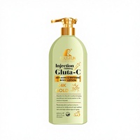 Lotion corporelle Gluta C avec acide hyaluronique, anti-âge, blanchissante, hydratante, éclaircissante, 600 ml, soin quotidien pour la maison
