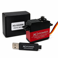 Servomoteur numérique XQ-POWER XQ-S3240M pour bras robotisé, 40KG, engrenage en titane, étanche, couple élevé, pour voiture RC, crawler RC, 6.8V