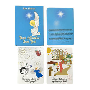 Individuelle Matte Blaue Tarotkarten für Partys, Unterhaltung und Gesellschaftsspiele mit Einzigartigem Artwork und Maßgeschneiderten Designs für Freunde - Product Image 1