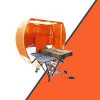Machine à baler électrique à fil chaud pour feuilles de mousse EPS avec alimentation semi-automatique et haute productivité