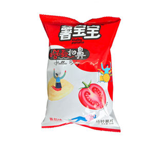 Fabriqué en Chine 30 g propre marque bébé croustilles saveur de tomate collation exotique de haute qualité - Product Image 3