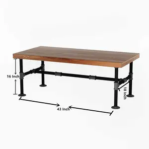 ขาโต๊ะแนวอุตสาหกรรมสไตล์วินเทจยุคกลางและศตวรรษที่16สำหรับโต๊ะกาแฟโต๊ะข้างเตียงโต๊ะข้างเตียง