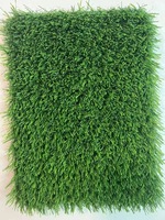 Revêtement de sol vert artificiel facile à installer, rouleaux de gazon synthétique, tapis en herbe artificielle douce et confortable pour usage extérieur, PP+PE