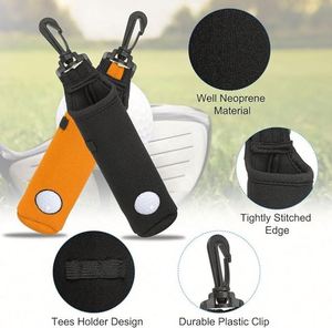 Bolsa Porta Pelotas de Golf Colorida con Capacidad para 3 Pelotas, Bolsa de Accesorios de Golf con Clip, Regalo Divertido para Golfistas, Torneos y Tees - Product Image 4